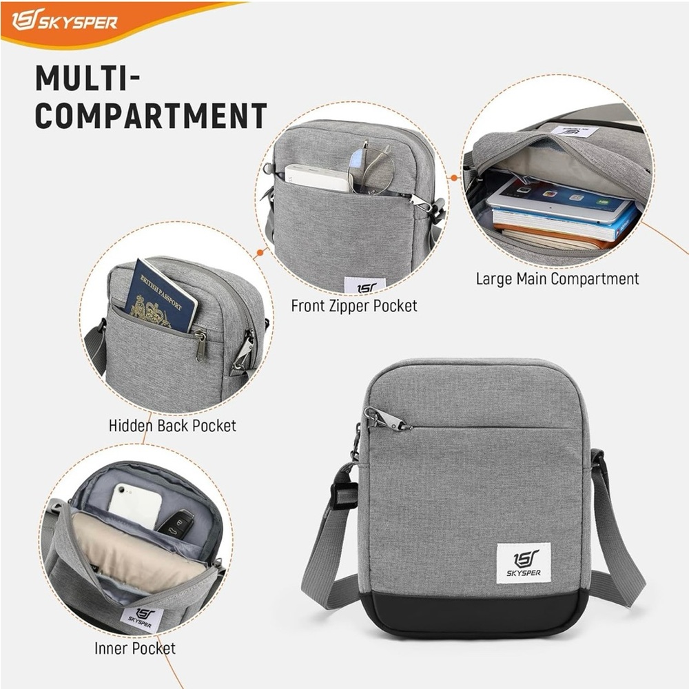 Skysper Anti Theft Cossbody Bag - Picture 4 of 7